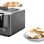 Sharp Breakfast Appliances Toaster Inox Lifestyle